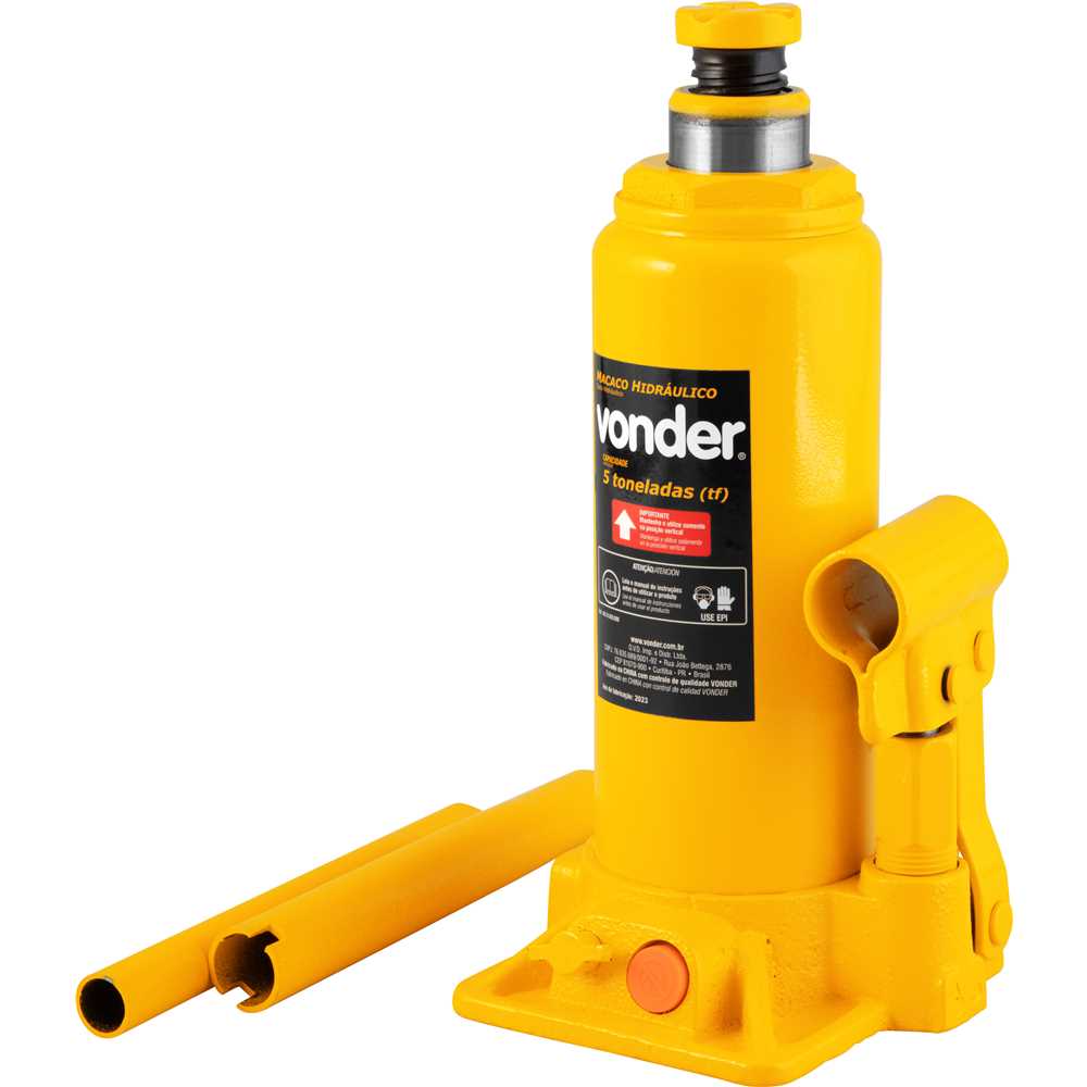MACACO GARRAFA 5 TONELADAS VONDER