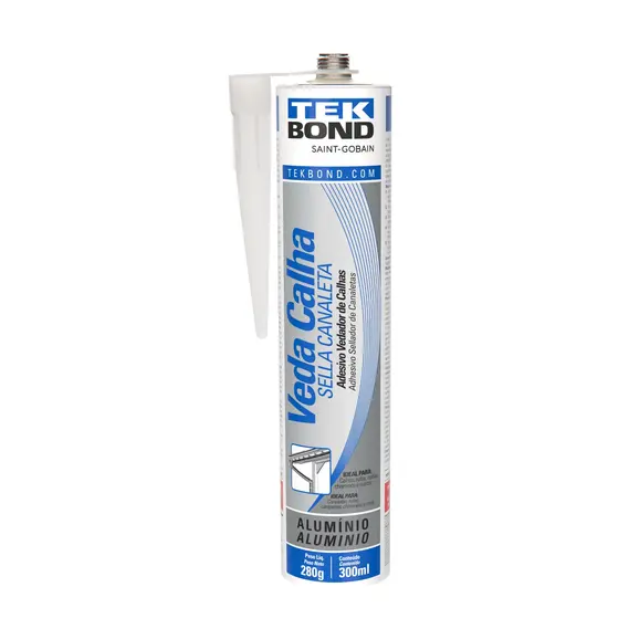 VEDA CALHA ALUMINIO 280G TEKBOND