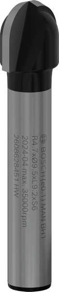 FRESA MEIA CANA 9,5X9,2MM COM HASTE 6MM BOSCH