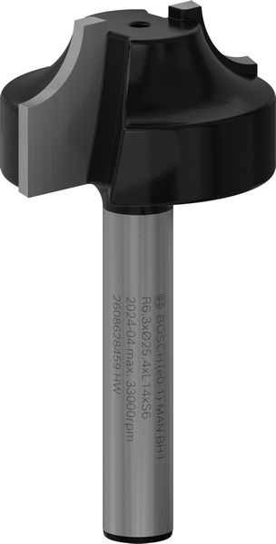 FRESA DECORATIVA 25,4X14MM HASTE 6MM BOSCH