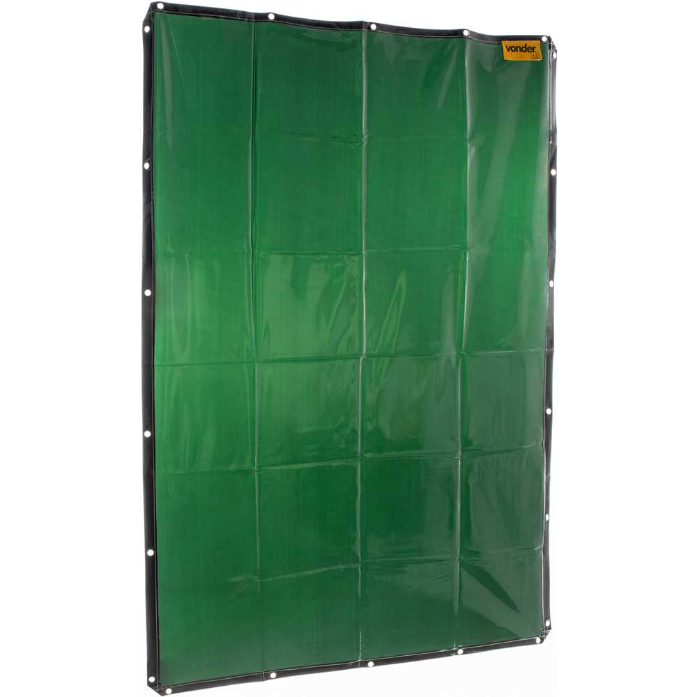 CORTINA DE PROTECAO PARA SOLDA 1,22X1,78M VERDE VONDER