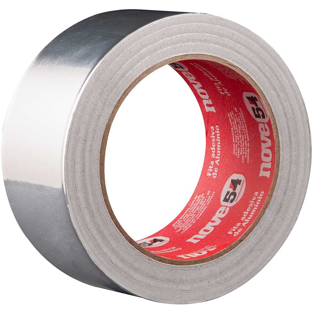 FITA ADESIVA DE ALUMINIO 50MMX30M NOVE54