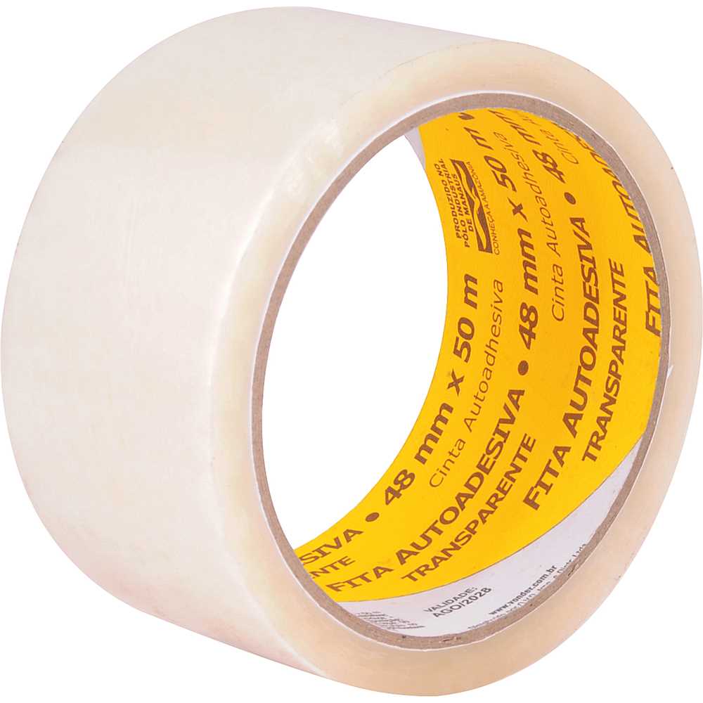 FITA EMBALAGEM 48MMX50M TRANSPARENTE VONDER