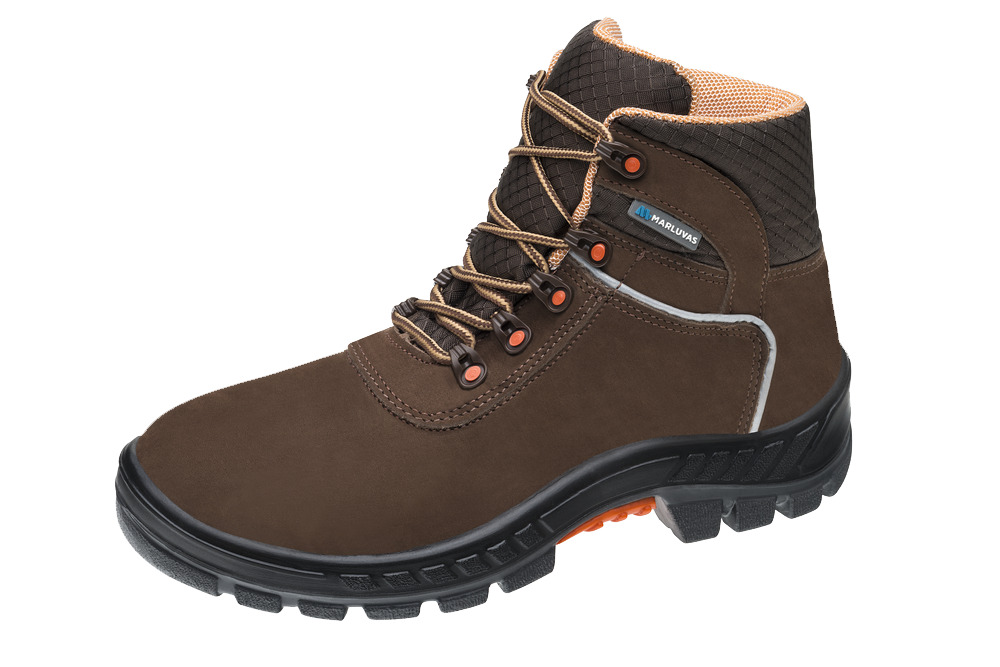 BOTA DE MICROFIBRA BICO DE PLÁSTICO 42 MARROM 75BPR29 MARLUVAS