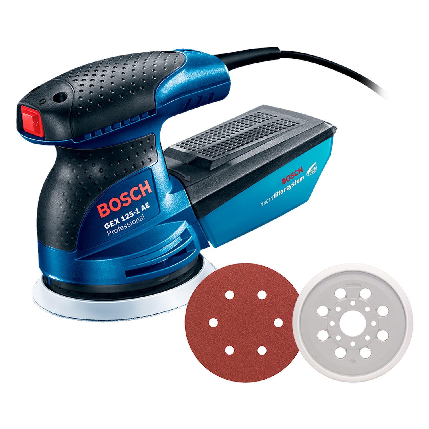 LIXADEIRA EXCENTRICA GEX 125-1 AE 127V BOSCH