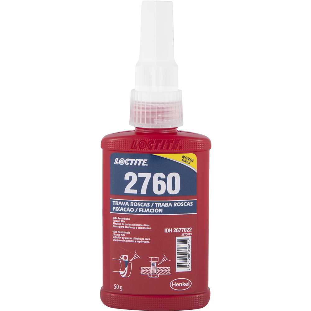 LOCTITE 2760 50G TRAVA ROSCA+FIXADOR