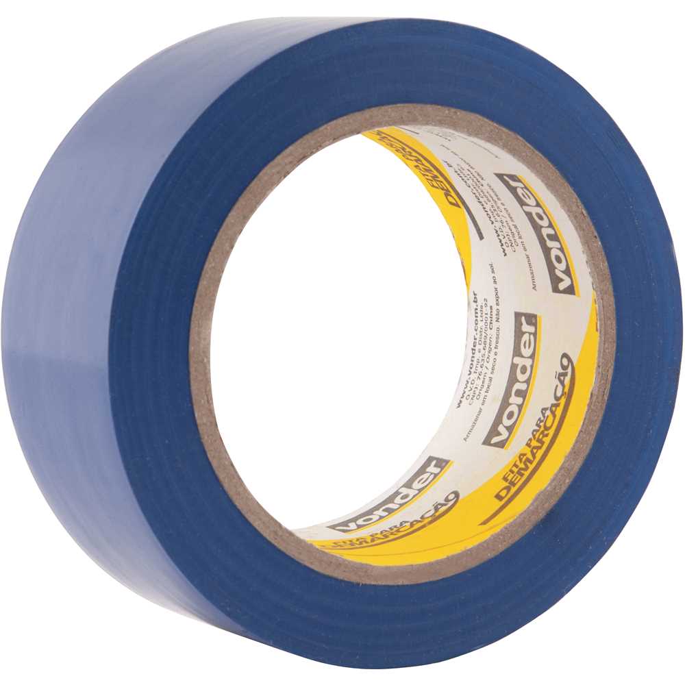 FITA DEMARCACAO DE SOLO AZUL 48MMX30M VONDER