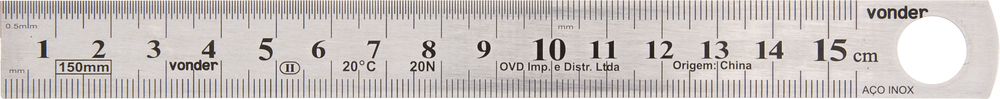 ESCALA DE ACO 0150MM VONDER