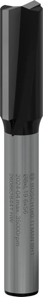 FRESA PARALELA DUPLA 8X19,5MM HASTE 6MM BOSCH