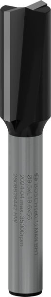 FRESA PARALELA DUPLA 9,5X19,5MM HASTE 6MM BOSCH