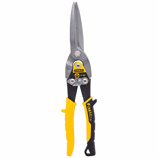 TESOURA CHAPA AVIACAO CORTE RETO LONGO STANLE