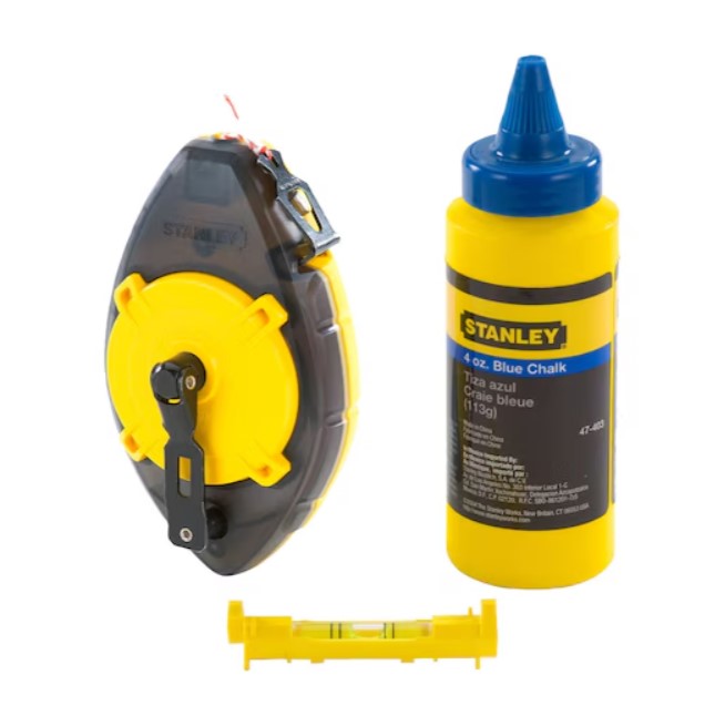GIZ DE LINHA 30M COM REFIL AZUL STANLEY